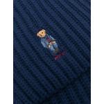 Sciarpe scontate blu navy a tema orso a coste Ralph Lauren Polo Ralph Lauren 