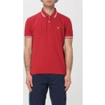 Camicie rosse M di cotone per Uomo Brooksfield 
