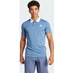 T-shirt blu XL da tennis per Uomo adidas Freelift 