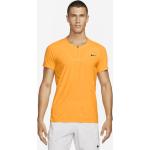 T-shirt scontate gialle XS traspiranti da tennis per Uomo Nike Dri-Fit 