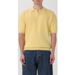 Camicie gialle M di cotone per Uomo 