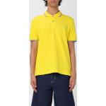 Camicie gialle 3 XL taglie comode di cotone per Uomo Peuterey 