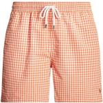 Pantaloncini arancioni XL in poliestere a quadri da mare per Uomo Ralph Lauren Polo Ralph Lauren 