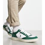 Sneakers stringate larghezza E scontate verdi numero 43 di gomma antiscivolo Ralph Lauren Polo Ralph Lauren 