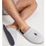 Pantofole larghezza E scontate grigie numero 43 in poliuretano con stringhe a stivaletto Ralph Lauren Polo Ralph Lauren 