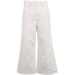Jeans bianchi 7 XL di cotone tinta unita a vita alta per Donna Ralph Lauren Polo Ralph Lauren 