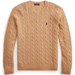Maglie XXL taglie comode di lana tinta unita a trecce per Uomo Ralph Lauren Polo Ralph Lauren 