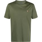 Magliette & T-shirt verdi XL di cotone mezza manica con scollo rotondo Ralph Lauren Polo Ralph Lauren 