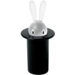 Porta stuzzicadenti Magic Bunny di A di Alessi - Nero - Materiale plastico