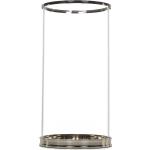 Portacandele moderni grigi di vetro Ralph Lauren 