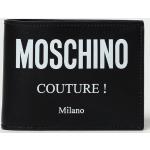 Portafogli neri di pelle per Uomo Moschino Couture! 
