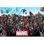 Adesivi murali neri Taglia unica con fumetti Marvel 