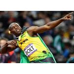Poster Usain Bolt Pose Victoire légende Sprint Wall Art