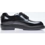 Prada Square Toe Derby Shoes - Man Lace Ups Black Uk - 09