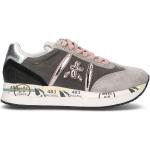 Sneakers larghezza E grigie numero 38 con tacco da 3 cm a 5 cm per Donna Premiata 