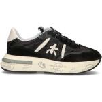 Sneakers larghezza E nere numero 39 con stringhe con tacco da 3 cm a 5 cm platform per Donna Premiata 