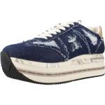 Sneakers larghezza E casual blu numero 37 per Donna Premiata Beth 