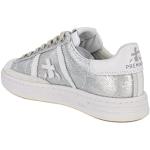 Sneakers basse larghezza E casual grigie numero 38 con paillettes per Donna Premiata 