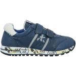 Sneakers blu navy numero 29 di gomma chiusura velcro per bambini Premiata 