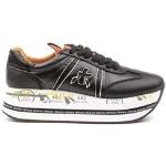 Sneakers larghezza E nere numero 38 per Donna Premiata 