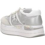 Sneakers larghezza E casual bianche numero 37 per Donna Premiata Beth 