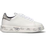 Sneakers bianche numero 39 con tacco da 3 cm a 5 cm per Donna Premiata 
