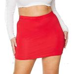 Minigonne rosse XL mini per Donna 