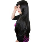 Parrucche nere naturali per capelli lisci capelli lunghi Prettyland 