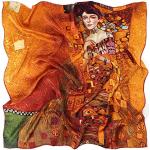 Sciarpe eleganti di seta stampate per Donna Prettystern Gustav Klimt 