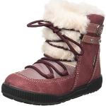 Stivali invernali larghezza E rossi numero 22 in pelle di camoscio per bambini Primigi 