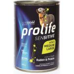 Prolife Sensitive Umido Cane Medium/Large 400 gr: Coniglio e Patate M/L
