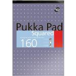 PUKKA PAD - Carta a quadretti da 5 mm, 160 fogli A4, grammatura 80 (pacco singolo) Imballaggio originale 1 - confezione