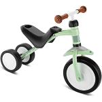 Bici verde pastello senza pedali per bambini Puky 