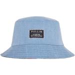 Cappelli eleganti blu di cotone a pescatore per Uomo 