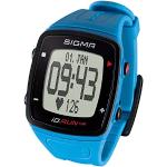 Orologi da polso blu in silicone con GPS di vetro minerale per Donna con pulsometro Sigma 