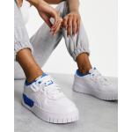 PUMA - Cali Dream - Sneakers bianche e blu acido - In esclusiva per ASOS-Bianco