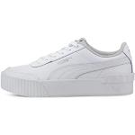 PUMA Women's Fashion Shoes CARINA LIFT TW Trainers & Sneakers, PUMA WHITE-PUMA WHITE, 40