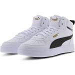 Sneakers alte larghezza E casual bianche numero 36 di tessuto sintetico Puma Caven 