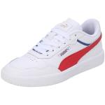 PUMA Unisex Kids' Fashion Shoes COURT ULTRA JR Trainers & Sneakers, PUMA WHITE-FOR ALL TIME RED-CLYDE ROYAL-PUMA GOLD, 37