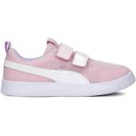 Sneakers larghezza E scontate casual rosa numero 35 per bambino Puma Courtflex 