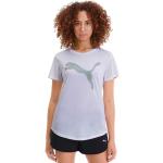 Puma Evostripe Short Sleeve T-shirt Blu M Donna