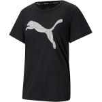 Magliette & T-shirt scontate nere M in viscosa mezza manica con animali per Donna Puma Evostripe 