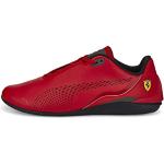 Sneakers larghezza E casual rosse numero 44,5 per Donna Puma Drift Cat Formula 1 
