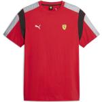 Magliette & T-shirt scontate rosse L mezza manica con manica corta per Uomo Puma Ferrari 