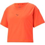 Magliette & T-shirt arancioni M in poliestere Bio mezza manica con manica corta per Donna Puma 
