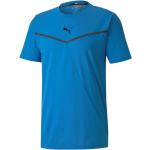 Magliette & T-shirt scontate blu L in poliestere Bio traspiranti mezza manica con manica corta per Uomo Puma 