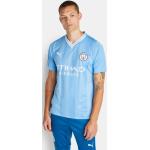 Maglie Manchester City blu XL in poliestere mezza manica per Uomo Puma City 