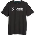 Magliette & T-shirt scontate nere M di cotone mezza manica con manica corta per Uomo Puma Mercedes Formula 1 Mercedes AMG F1 