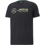 Magliette & T-shirt Regular Fit scontate nere S per Uomo Puma Mercedes Formula 1 Mercedes AMG F1 