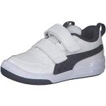 Sneakers larghezza E casual bianche numero 25 di pelle per bambini Puma Multiflex 